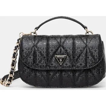 Kabelka Guess ALDINA černá barva, HWGG96 63200 HWGG96.63200 99X, vel. ONE SIZE