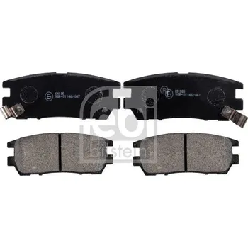 Brzdová destička Sada brzdových destiček, kotoučová brzda FEBI BILSTEIN 170239