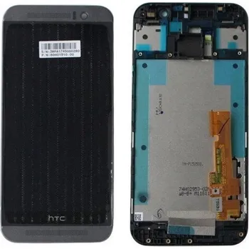 RÁMEČEK DIGITIZÉRU LCD DISPLEJ HTC ONE M9 GRAFITOVÝ