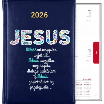 Kalendář Knižní kalendář 2026 A5 modrý