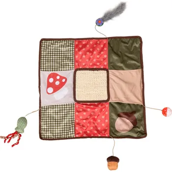 Hračka pro kočku TIAKI podzimní hrací a čichací podložka pro kočky - 1 kus