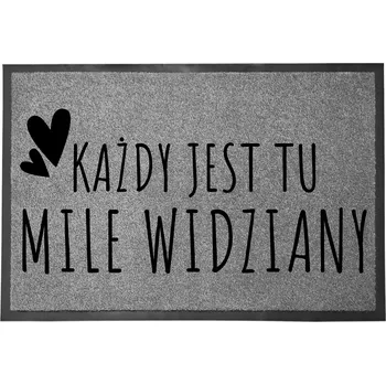 Rohožka Kokosová rohožka hotová 60 x 40 cm