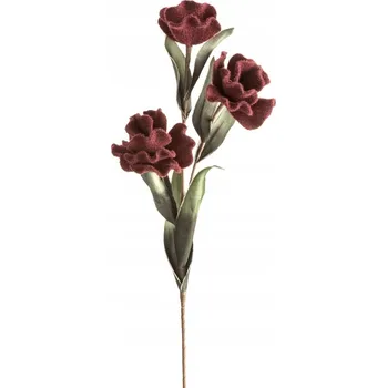 umělá květina KVĚT FLORE 780 94 CM BORDOVÁ