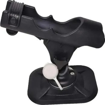 Rybářský prut Držák rybářského prutu pro kajak a loď s plochou základnou PVC člun raft ABS plast nastavitelný otočný 360° montážní sada