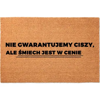 Hotová gumová kokosová rohožka 40 x 60 cm