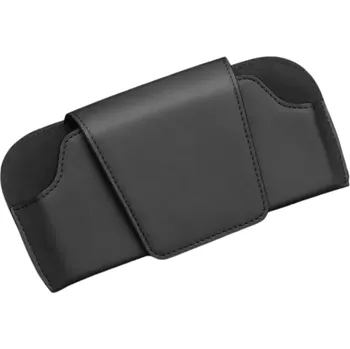 Sada dvou držáků na brýle karty a vstupenky do auta s přísavkou 360 stupňů otočné ABS PVC plast odolné černé provedení černá