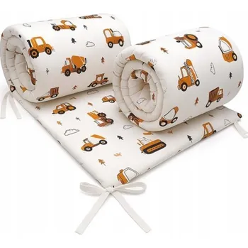 Prostěradlo OBOUSTRANNÝ CHRÁNIČ DO POSTÝLKY NA PŘÍČKY 180x30cm CZAS BOBASA