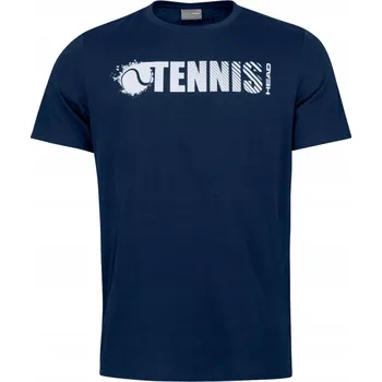 TENISOVÉ TRIČKO CHLAPECKÉ HEAD FONT T-SHIRT BOY TMAVĚ MODRÉ 164