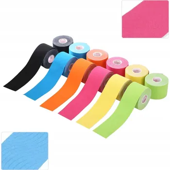 Tejpovací páska Kineziologická tejpovací páska 5 cm x 5 m, 12 rolí