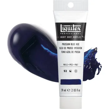 Vodová barva Akrylová barva Liquitex Heavy Body - Prussian Blue Hue