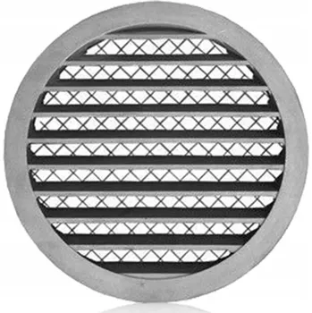 Obraz Ventilační mřížka Nasávací/výfukové otvory Alnor stříbrná