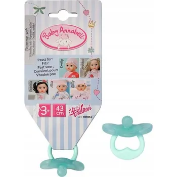 Doplněk pro panenku Baby Annabell Mátový dudlík pro panenku 43 cm 707074