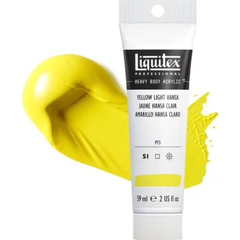 Vodová barva Akrylová barva Liquitex Heavy Body - Yellow Light Hansa