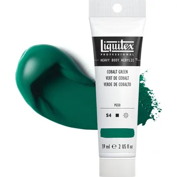Vodová barva Akrylová barva Liquitex Heavy Body - Cobalt Green