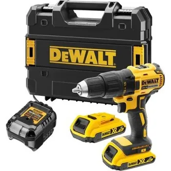 Dewalt XR aku vrtací šroubovák 18 V, akumulátor 2,0 Ah, nabíječka, kufr