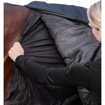 Deka pro koně Podložka pod deku Waldhausen Stay Clean Inlay 3kusy S černá