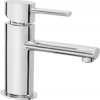 Vodovodní baterie Umyvadlová baterie stojánková DIAMOND ELBA stříbrná