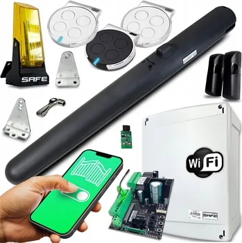 Pohon brány Pohon pro křídlové brány Safe V-400-1-_S-Force 200 W 230 V