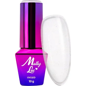 Lak na nehty Hybridní lak MOLLYLAC 10g Wedding Dream & Champagne Dom Perignon Č.380