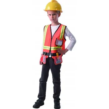 Karnevalový kostým Kostým dělníka MaDe vel. 120-130