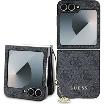 Telefonní příslušenství Guess 4G Charm Zadní Kryt pro Samsung Galaxy Z Flip 6/7 FE Barva: Šedá