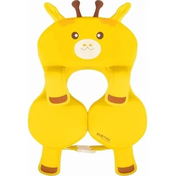 Plavecké brýle Dětský plovací kruh Žlutá žirafa Nenafukovací bazénové plováky pro kojence a batolata 6–36 měsíců Bezpečná pomůcka pro učení plavání