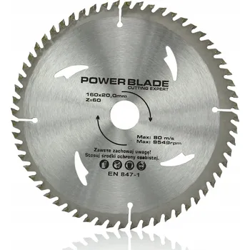 Řezný kotouč Řezný kotouč na dřevo PowerBlade M09055 160 mm
