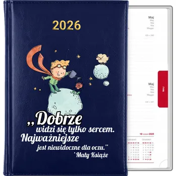 Kalendář Knižní kalendář 2026 A5 modrý