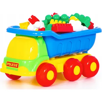 autíčko Sklápěč Polesie Universal 1664 s bloky