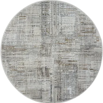 Koberec Kusový koberec My Taste CA60062 creme kruh, 120x120 (průměr) kruh, šedá, chodba / předsíň, My Flair - 1 rok na vrácení + DOPRAVA ZDARMA k Vám i zpět