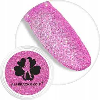 Třpytky na nehty ve skleničce ALLEPAZNOKCIE 2g Růžové Pink Č. 116