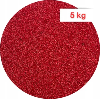 Barevný křemičitý písek 5 kg, zrnitost 0,8-1,2 mm, odstín 3607