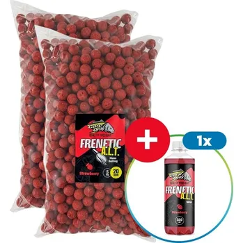 Boilies 10kg Boilies Carp Only Frenetic A.L.T. Jahoda 24mm + Booster ZDARMA