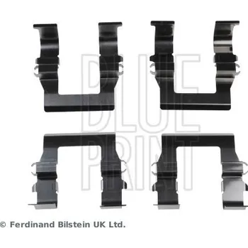 Přislušenství brzdového systému Sada příslušenství, obložení kotoučové brzdy BLUE PRINT ADC448601