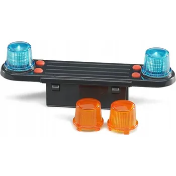 autíčko BRUDER Světelný a zvukový modul – světlo, zvuk, 4 druhy 02801