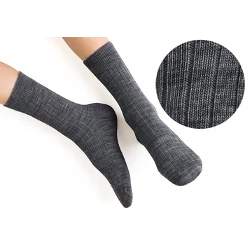 Dámské ponožky Dětské Ponožky steven 130 grafit 32-34