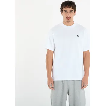 Tričko FRED PERRY Relaxed T-Shirt White M