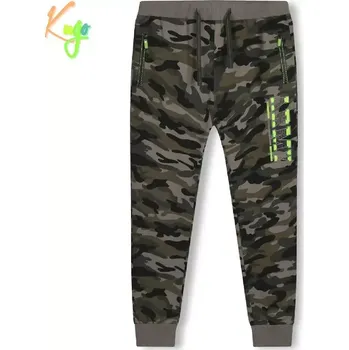 Chlapecké maskáčové tepláky Kugo TM8228, béžové