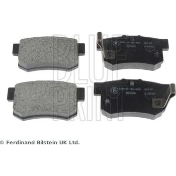 Brzdový systém Sada brzdových destiček, kotoučová brzda BLUE PRINT ADH24264