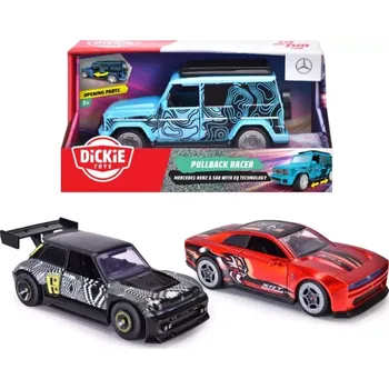 autíčko auto na setrvačník pullback racer 15 cm s otevíracími dveřmi