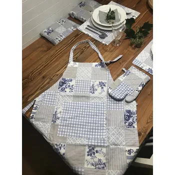 Kuchyňská zástěra Květinové doplňky do kuchyně Design: Rukavice růžová