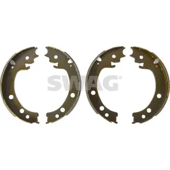 Brzdová čelist Sada brzdových čelistí, parkovací brzda SWAG 33 10 6556