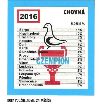 Krmivo pro hospodářské zvíře Chovná směs 2016 Chovná směs 2016 - 20 kg