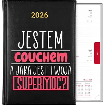 Kalendář Knižkový kalendář 2026 A5 žlutý