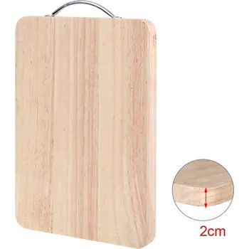 Kuchyňské prkénko DŘEVĚNÉ PRKÉNKO NA KRÁJENÍ DUBOVÉ 38X26X2.0CM