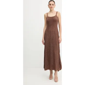 Dámské šaty Šaty Morgan RMARMAI hnědá 88X, vel. XS
