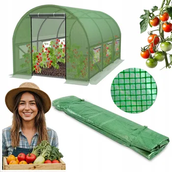 Skleník Fóliovník 300 x 200 cm 6 m2 zelený