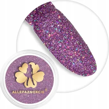 Třpytky na nehty, ozdoba – jemné částečky ALLEPAZNOKCIE 2g, třpytky v dózičce Č. 62
