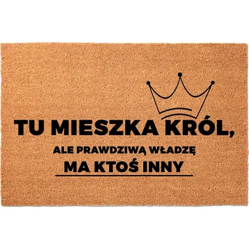 Hotová gumová kokosová rohožka 40 x 60 cm