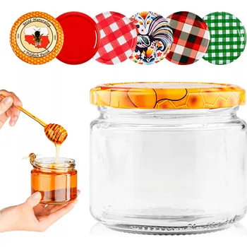 Sklenice Sklenice s víčkem Superbutelki prům. 82 mm 10 ks